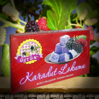 &Uuml;st&uuml;n Karadut Lokumu 600 g